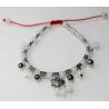 Bracciale alla caviglia con perline fosforescenti - cavigliera fosforescente