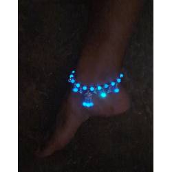 Cavigliera turchese fluorescente