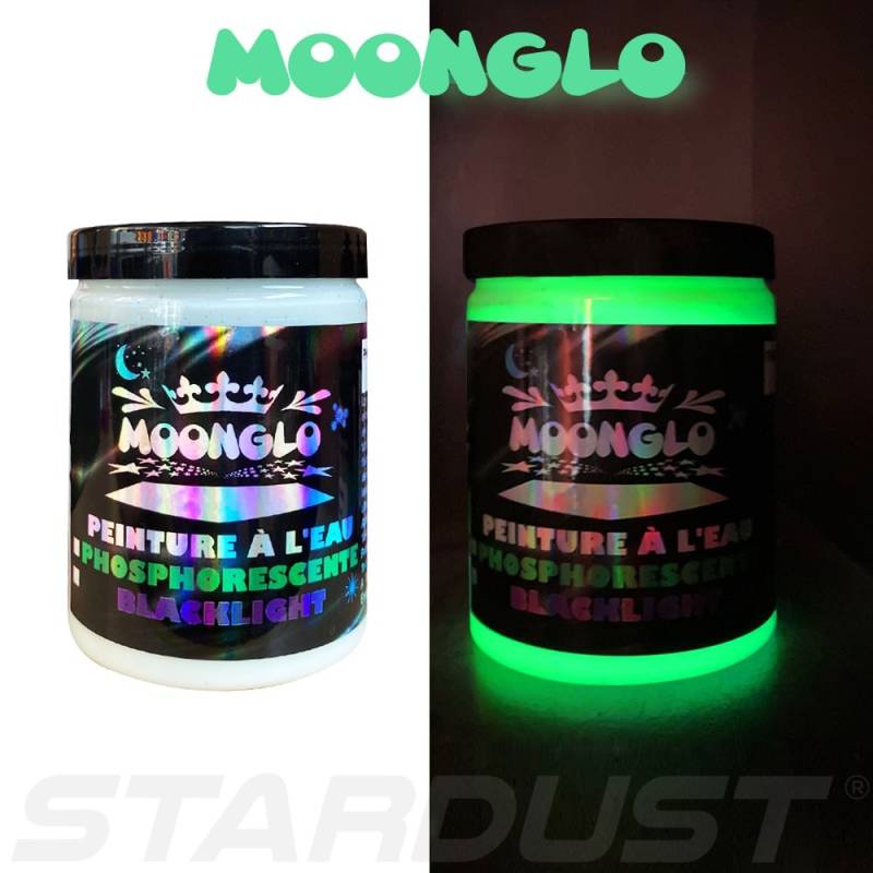 Vernice fosforescente all'acqua Moonglo Grande Formato