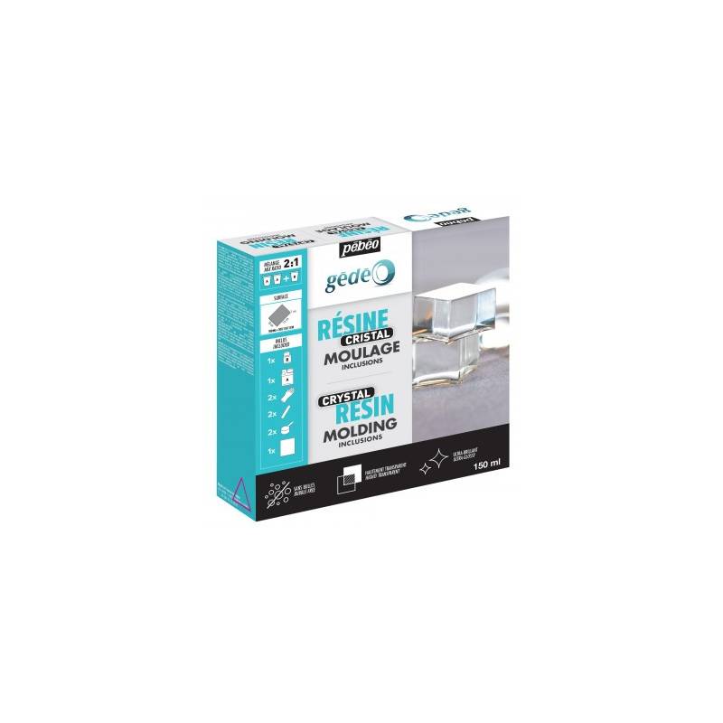 Resina epossidica cristallo - Mini kit da 150 ml