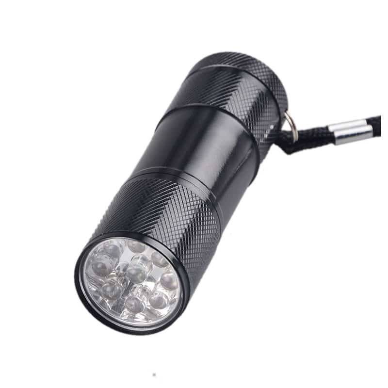 Torcia UV a luce nera ultravioletta da 365 nm