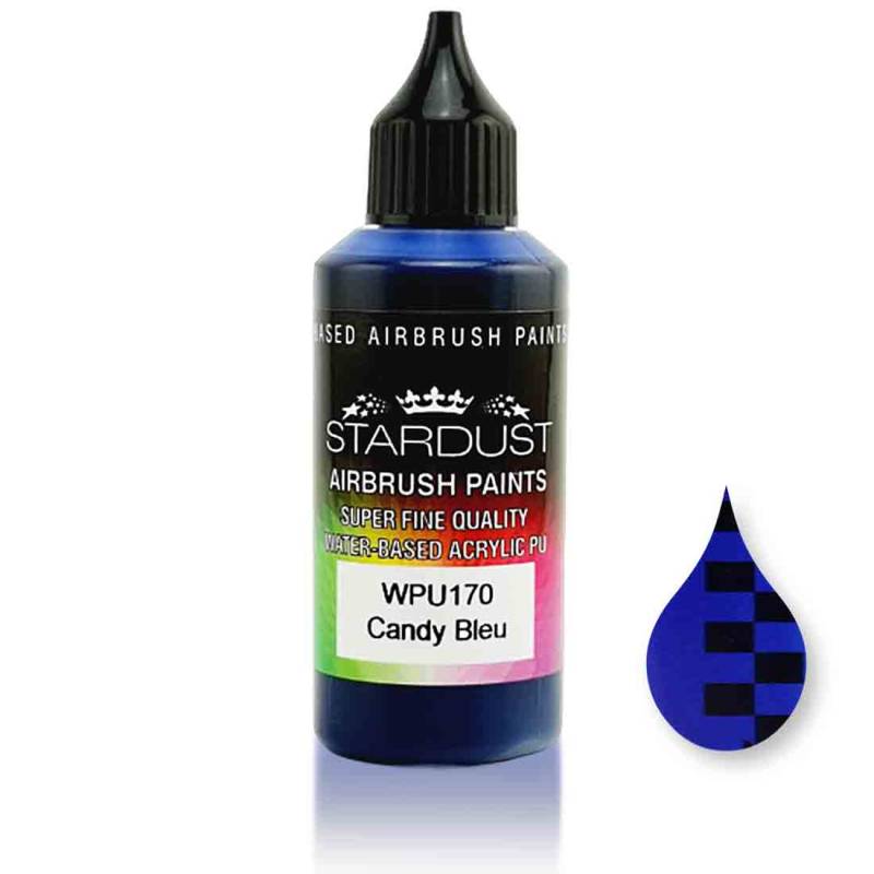 Vernici per aerografo WPU Stardust Pro - 11 colori CANDY