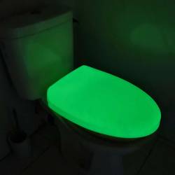 Sedile WC fosforescente