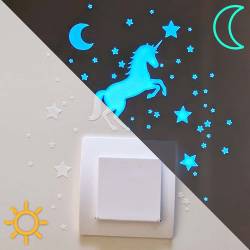 Adesivo fosforescente decorazione camera bimbi