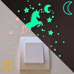 Adesivo fosforescente decorazione camera bimbi