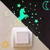Adesivo fosforescente decorazione camera bimbi