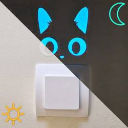 Adesivo fosforescente decorazione camera bimbi