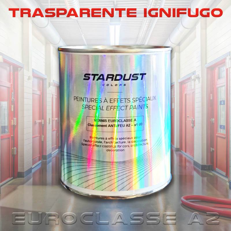 Euroclasse A trasparente ignifuga classificazione A2 – S1 D0