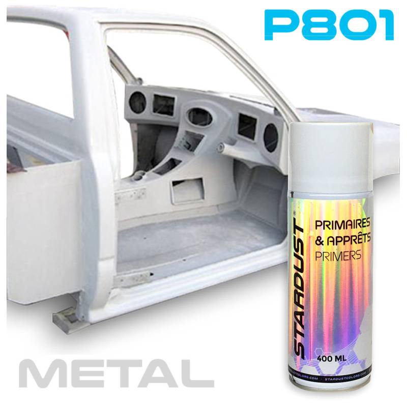 Primer bianco spray per supporti metallici