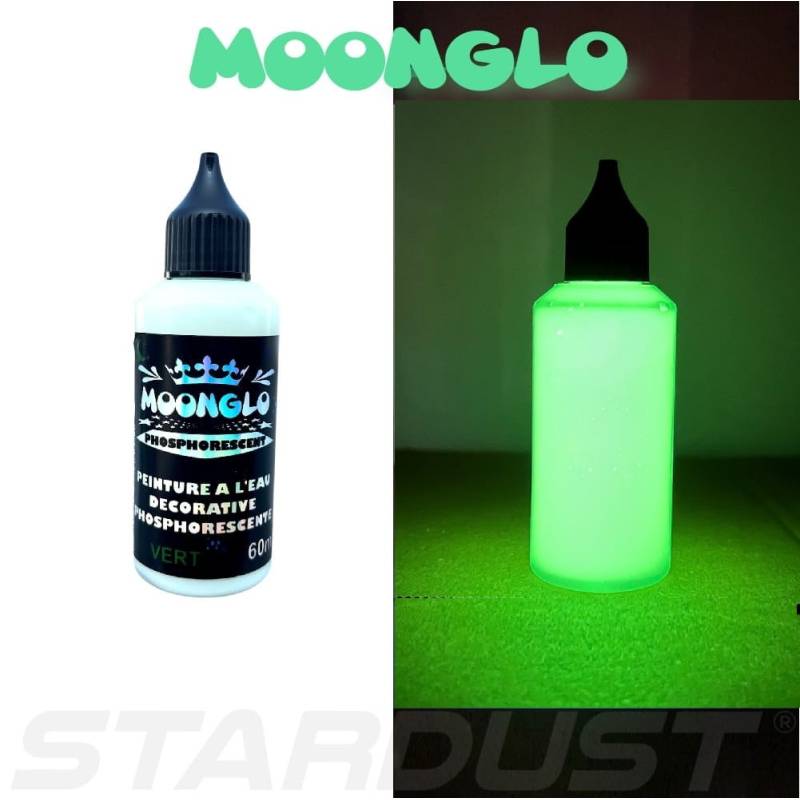 Vernice fosforescente all'acqua MOONGLO 60ML