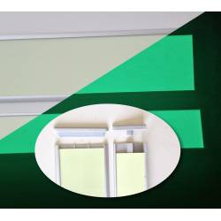 Profilo fotoluminescente in alluminio per segnaletica murale