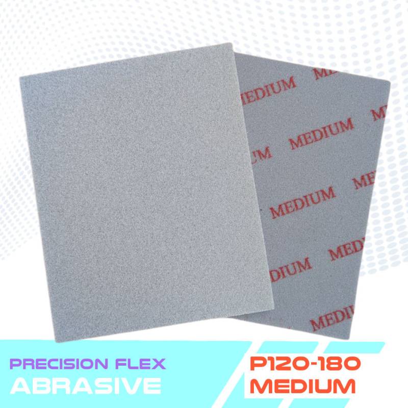 Spugne abrasive in schiuma Grey Flex Precision – 5 livelli di grana