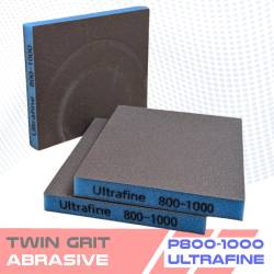 Spugna abrasiva doppia faccia per carrozzeria – TWIN GRIT P120 a P1500