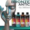 Vernice effetto bronzo patinato – kit acrilico completo
