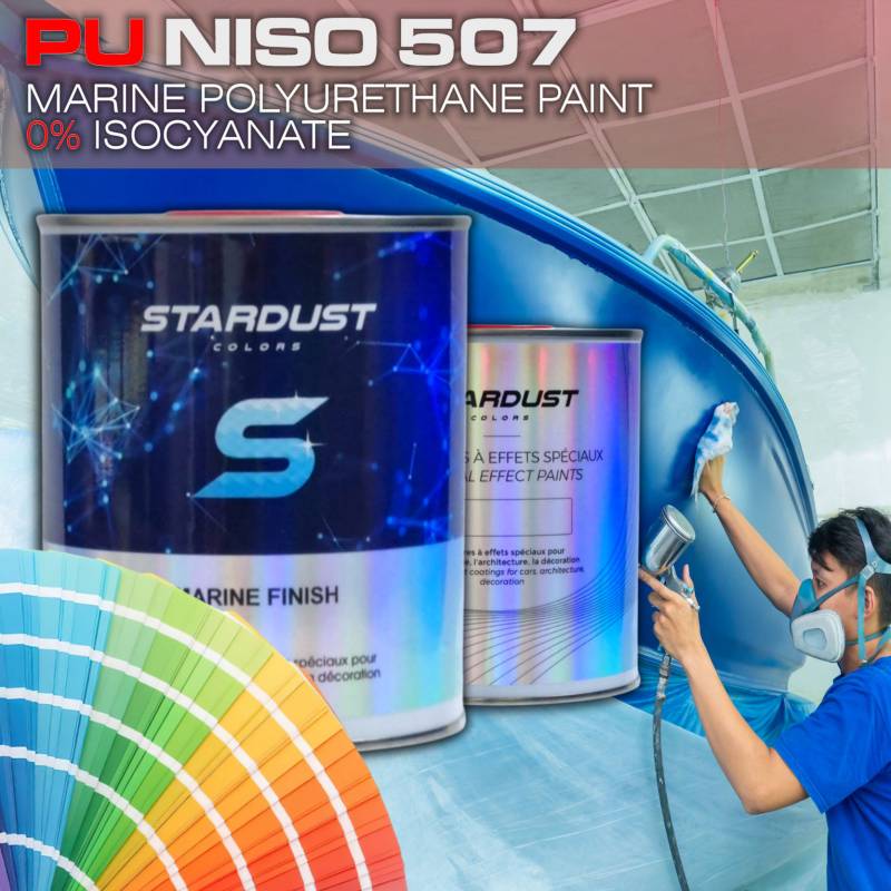 Vernice poliuretanica 2K in tutte le tonalità RAL e PANTONE – finitura lucida ultra resistente