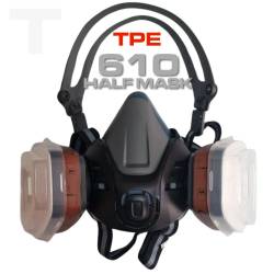 Semimaschera respiratoria per verniciatura auto EN140