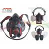Maschera in silicone con cartuccia per verniciatura carrozzeria
