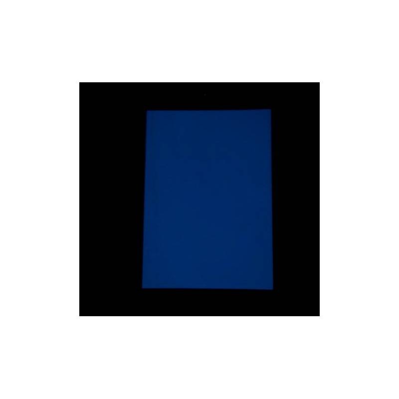 1 Papier photo phosphorescent Bleu 