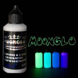 Vernice fosforescente all'acqua MOONGLO 60ml