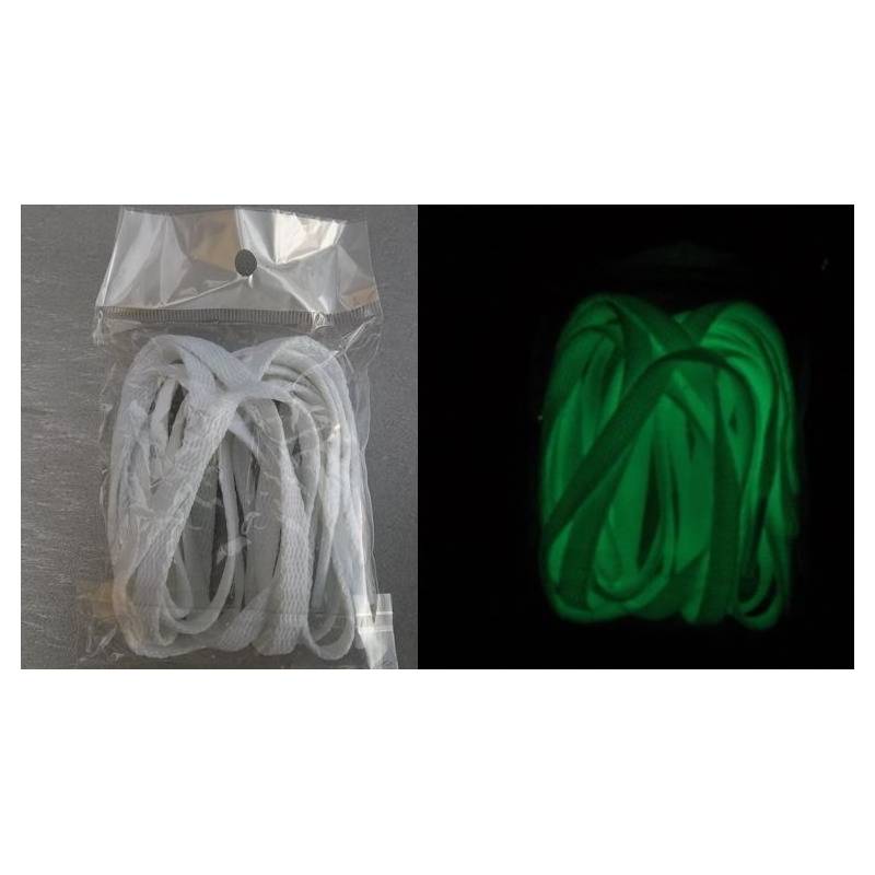 lacci fosforescenti Bianco
