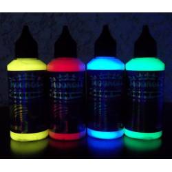 kit fluorescente al wood invisibile 4 colori 