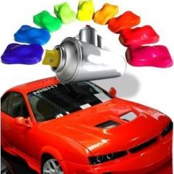 Vernice automobile in spray fluorescente