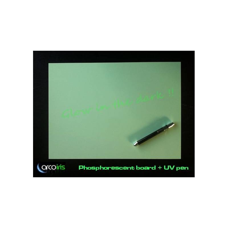Quadro magico fosforescente e penna LED 