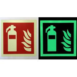 Pannelli Fotoluminiscente Estintore d'incendio 