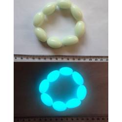 Gemma fluorescente ovale 25mm