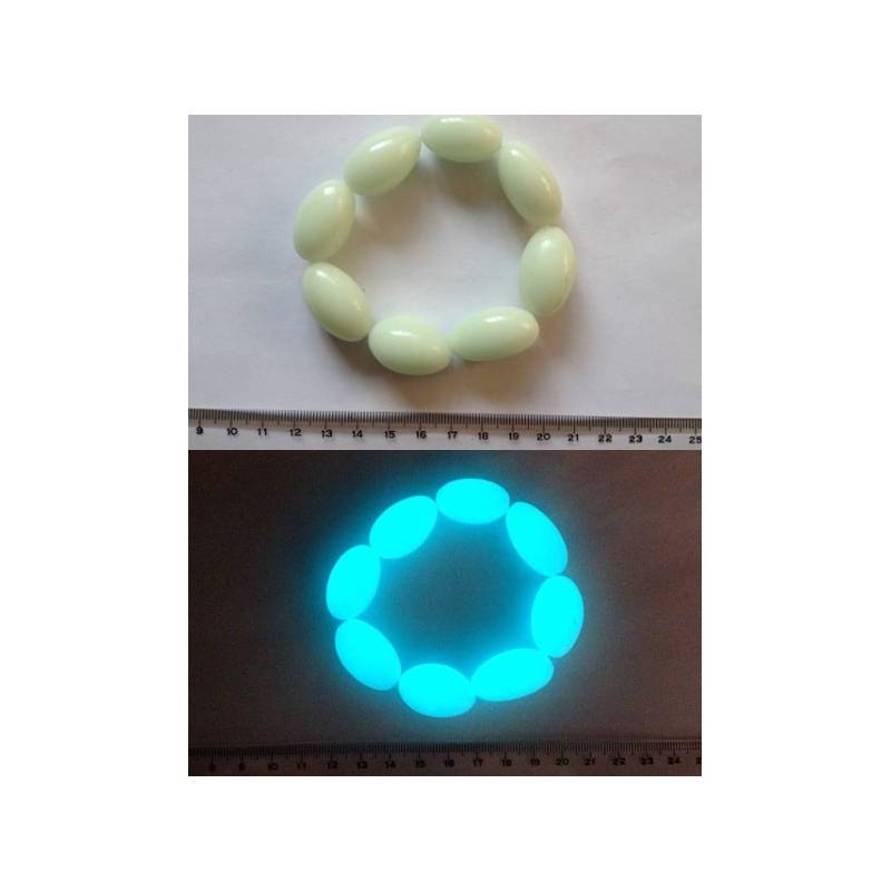 Gemma fluorescente ovale 25mm