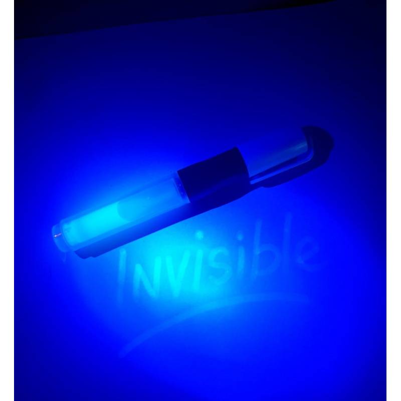 Pennarello fluorescente invisibile UV