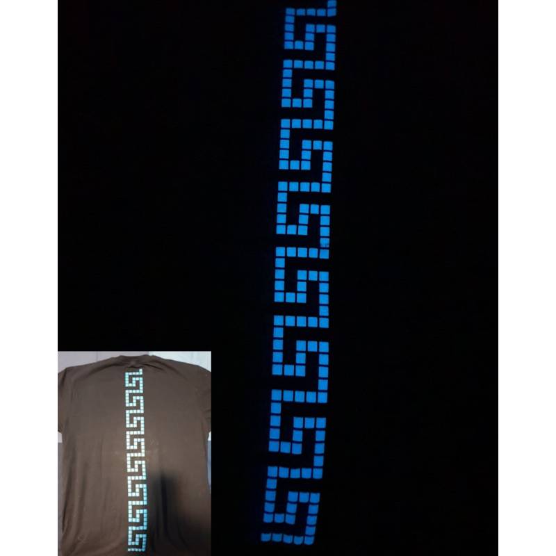 Inchiostro fosforescente all’acqua per serigrafia FOSFOSET