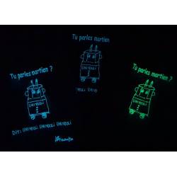 Inchiostro fosforescente all’acqua per serigrafia FOSFOSET
