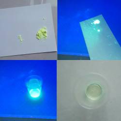 Colorante fluorescente solubile e invisibile 