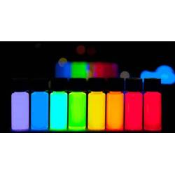 Inchiostro invisibile fluorescente che reagisce agli UV