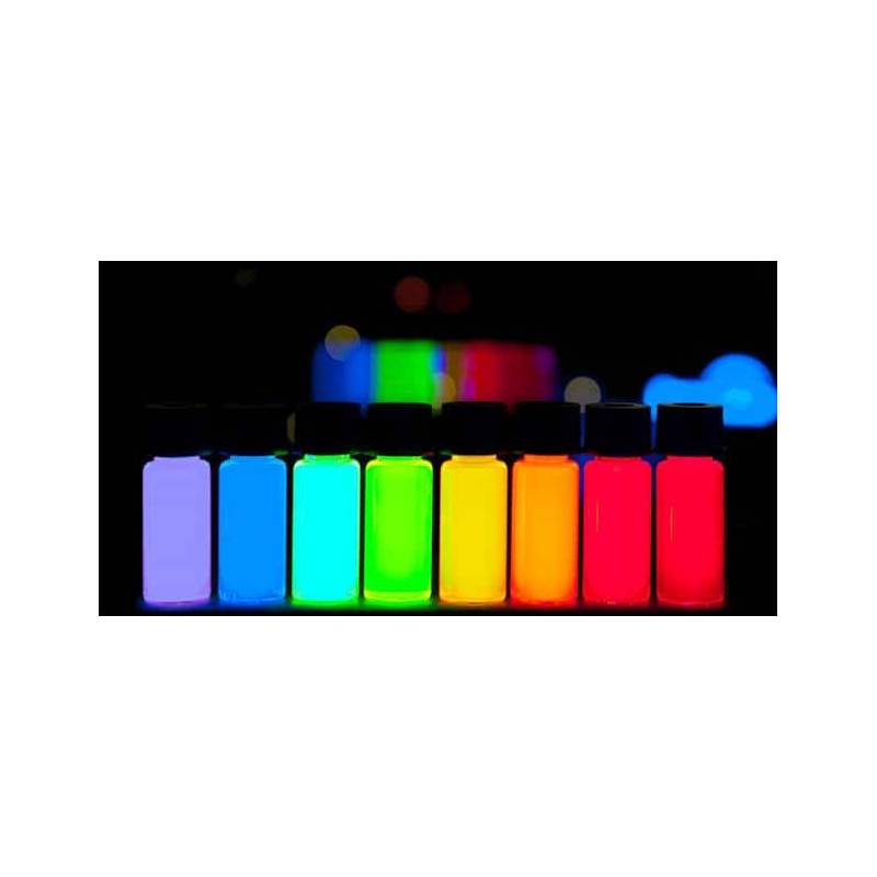 Inchiostro invisibile fluorescente che reagisce agli UV