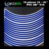  strisce adesive per cerchi moto ARCO® - 4 colori, grado 3M™ 610
