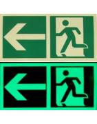cartelli uscita di emergenza fotoluminescenti