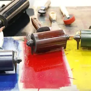 Inchiostri di serigrafia