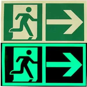 Cartelli uscita di emergenza fotoluminescenti